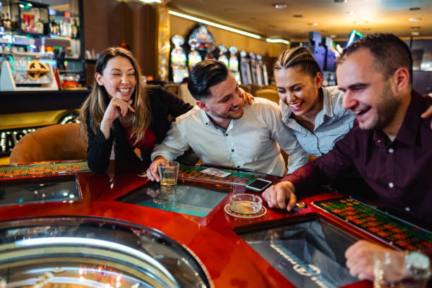 Live French Roulette table with professional croupier and HD camera feed on imo188
